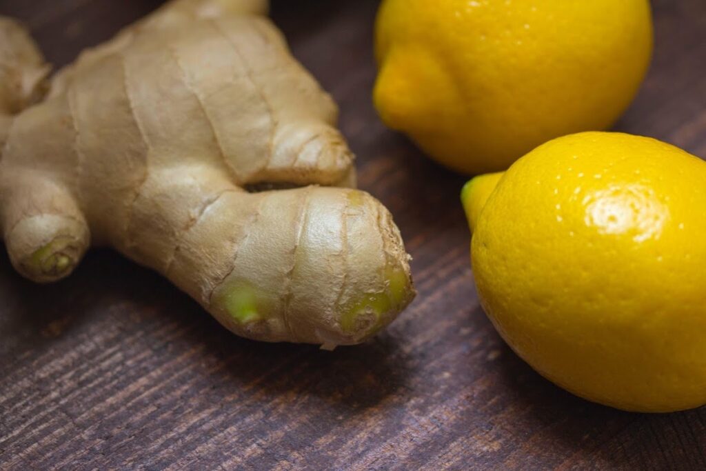 Ginger and lemons